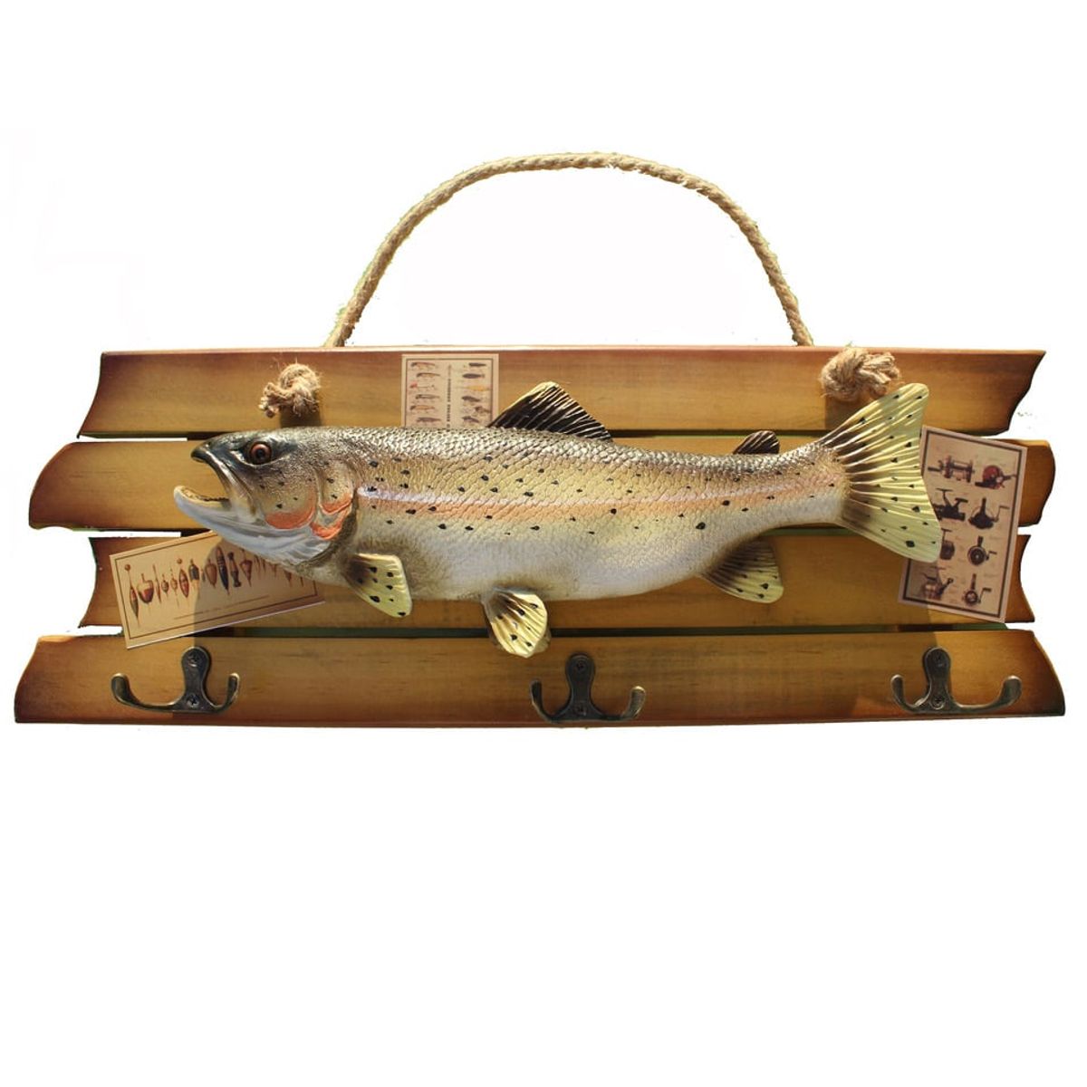 MONTREAL - Decoración Nautica Pesca Porta llaves Marina Pez