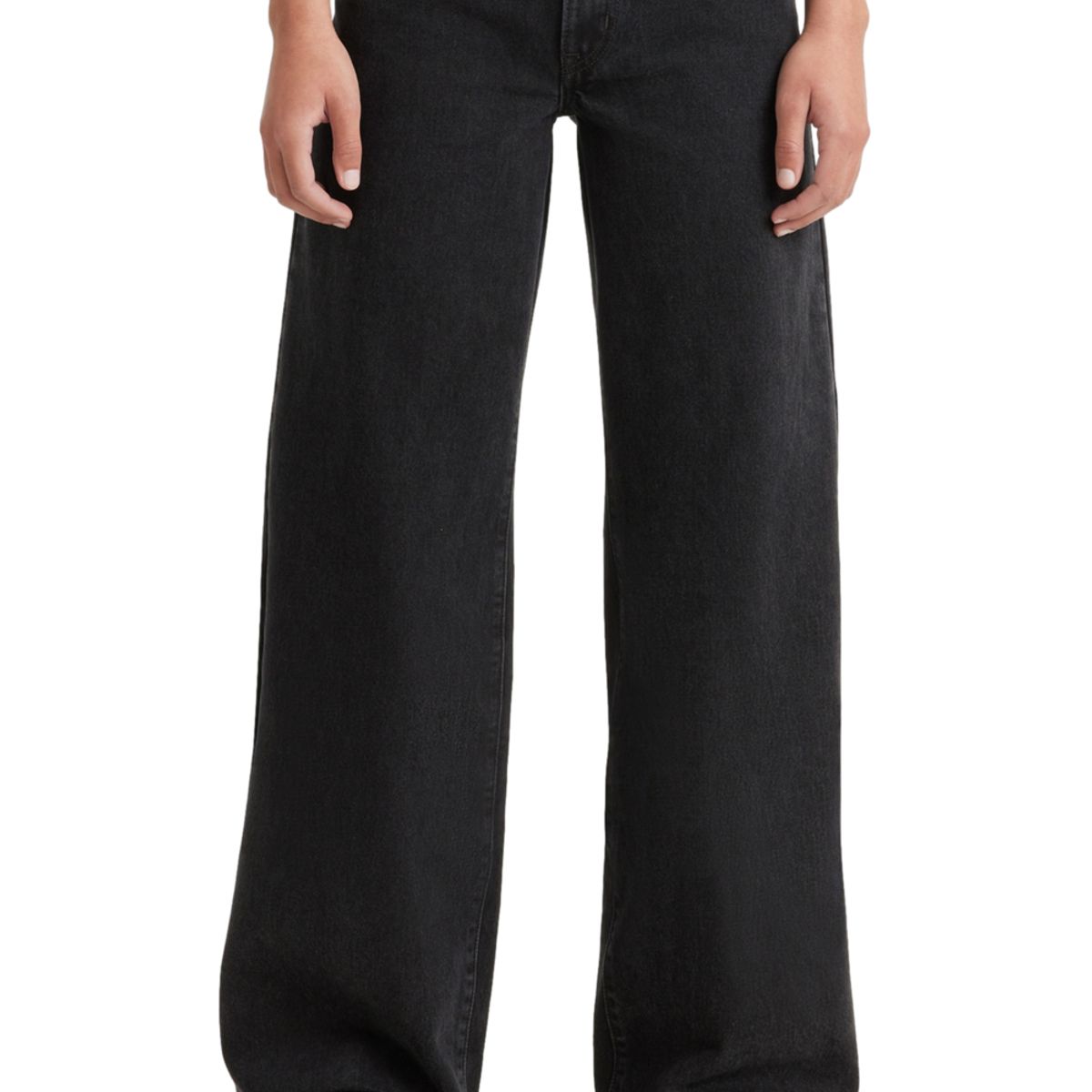 LEVIS - Jeans Mujer 94 Baggy Wide Leg Negro Levis
