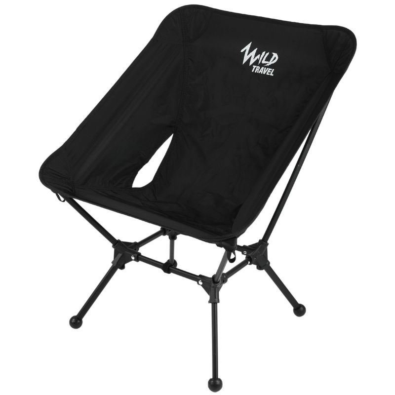 WILD TRAVEL - Silla Plegable Ligera Trekking y Camping FlexSeat WildTravel