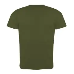 ANDESLAND OUTDOOR APPAREL - Polera Poliéster Manga Corta Otocyon Essential Verde Musgo Unisex