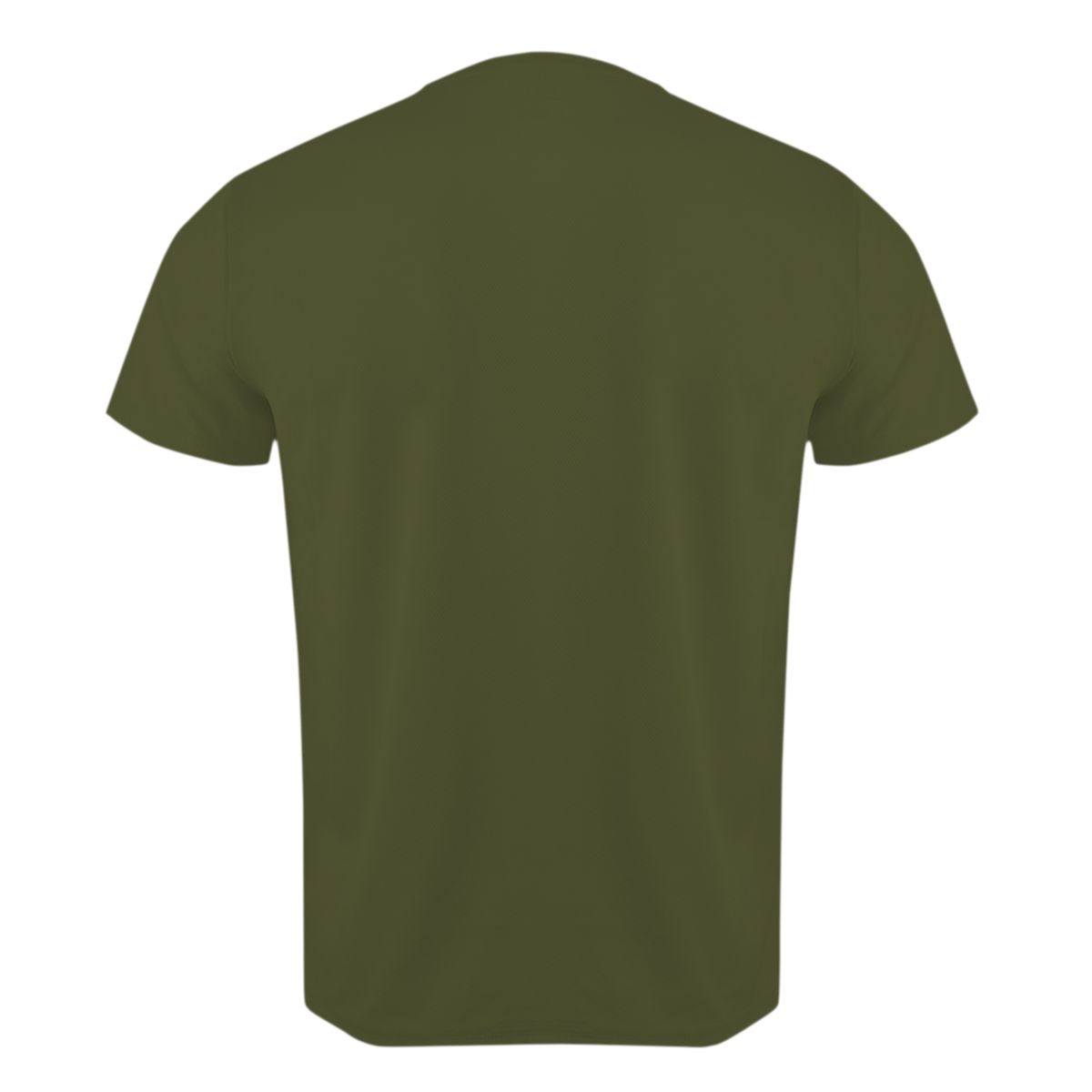 ANDESLAND OUTDOOR APPAREL - Polera Poliéster Manga Corta Otocyon Essential Verde Musgo Unisex