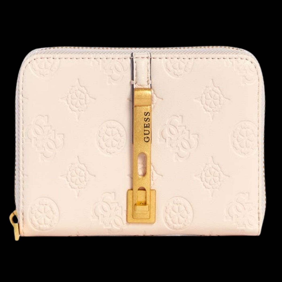 GUESS - Billetera James Logo Slg Medium Zip Arnd Rosado Guess