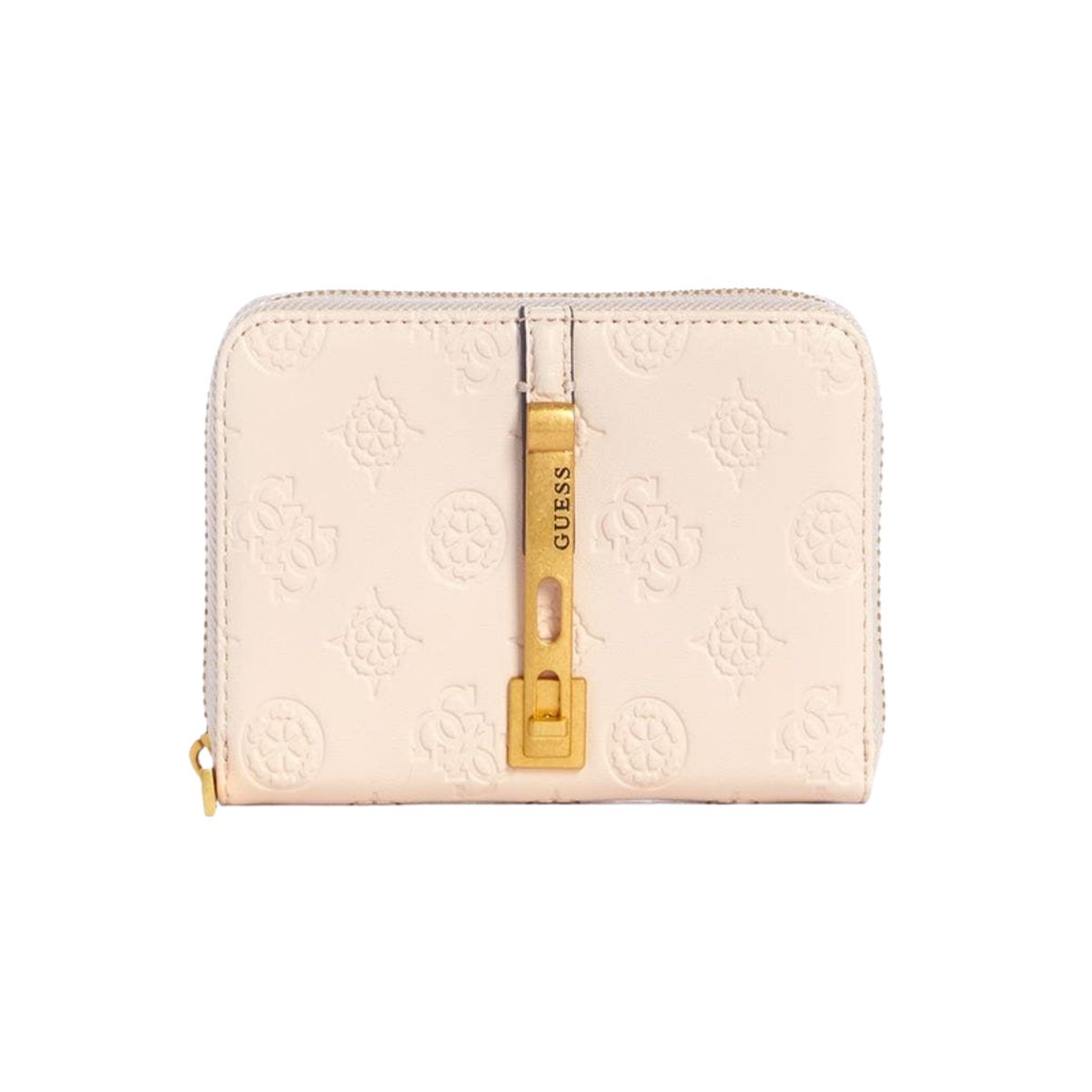 GUESS - Billetera James Logo Slg Medium Zip Arnd Rosado Guess