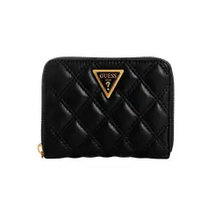 GUESS - Billetera Giully Slg Medium Zip Around Negro