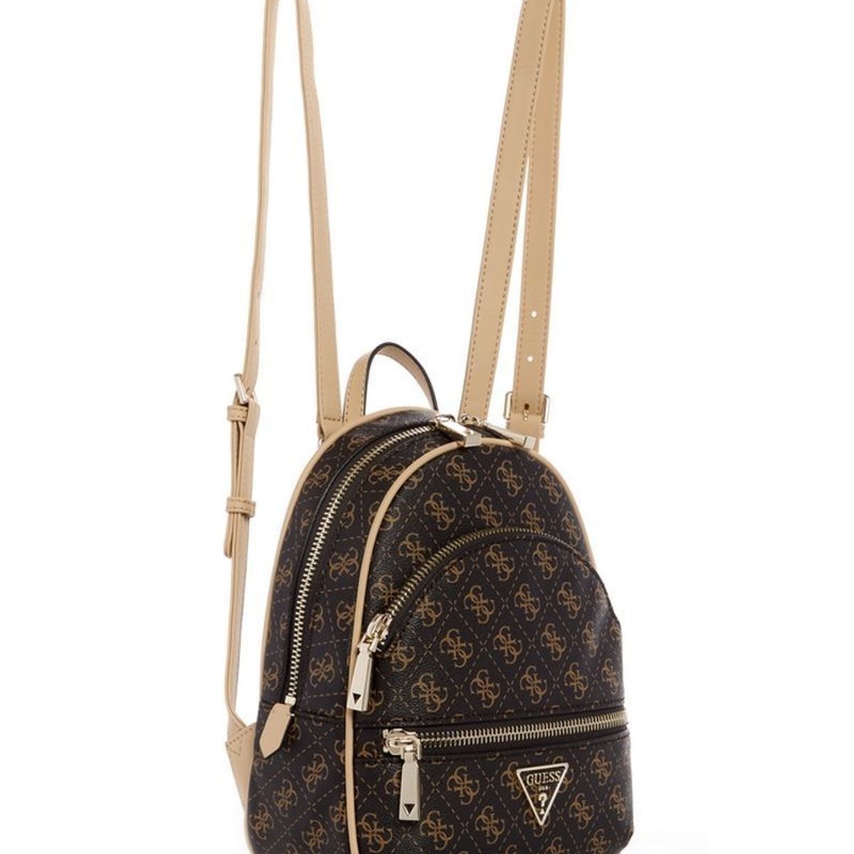 GUESS - Mochila Manhattan Backpack Café Guess