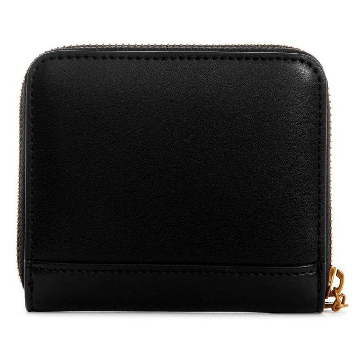 GUESS - Billetera Laurel Slg Small Zip Around Negro Guess