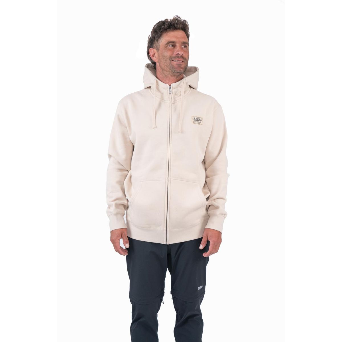 KAYA UNITE - Polerón Hombre Full Zip Kaya Bone