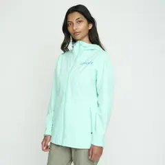 SPYDER - Chaqueta Hujan II Mujer Turquesa Impermeable
