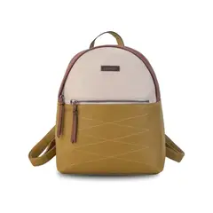GENERICO - Mochila Doha Hueso Pistacho y Café Lincoln's - Cafe