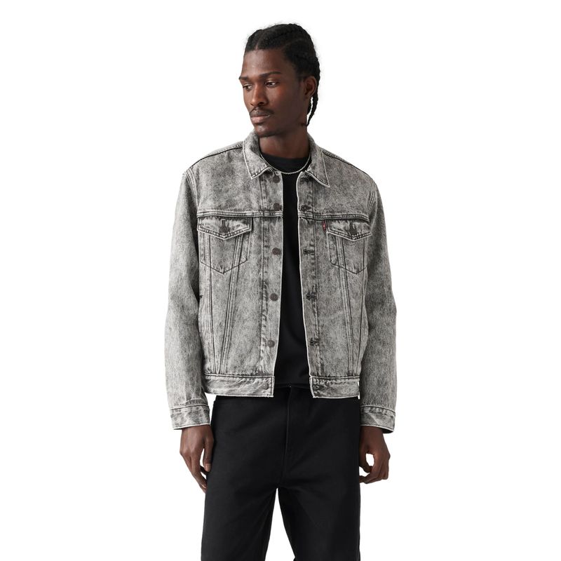 LEVIS - Chaqueta Hombre Trucker Jacket Gris Levis
