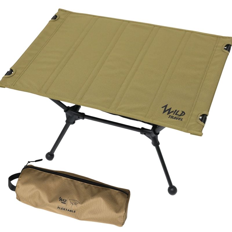 WILD TRAVEL - Mesa Plegable Ligera Trekking Camping FlexTable Wild Travel