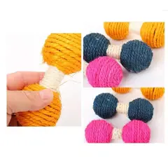 GENERICO - Mancuernas De Cuerda De Sisal Para Gatos Y Mascotas