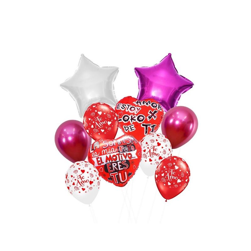 GENERICO - SET GLOBO METALICO LOKO X TI X1 SET