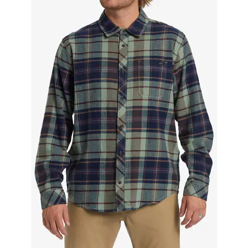 BILLABONG - Camisa Franela Hombre Coastline Verde