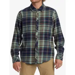 BILLABONG - Camisa Franela Hombre Coastline Verde