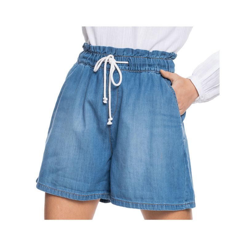 ROXY - Shorts Roxy Violet Light Mujer Medium Blue