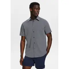 ESPRIT - Camisa Estampada De Manga Corta Hombre