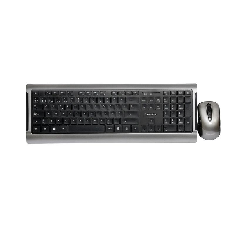TECMASTER - Kit Combo Teclado y Mouse Inalámbrico Tecmaster LD100