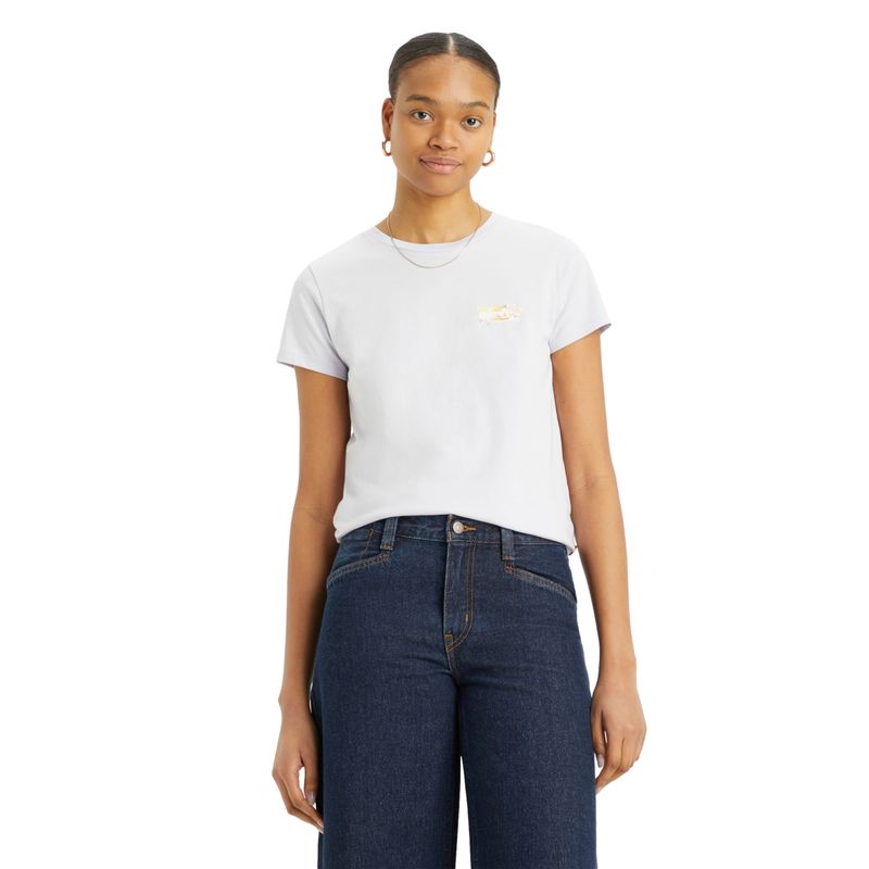 LEVIS - Polera Mujer Regular Fit Lila Levis