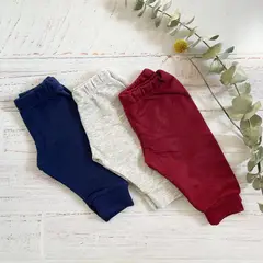WAWABABY - Pack Pantalones Wawa de bebe niño Algodón Pima