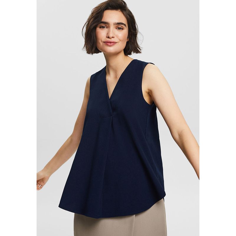 ESPRIT - Blusa De Cuello En V Mujer Esprit ESPRIT
