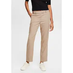 ESPRIT - Pantalón Straight De Tiro Bajo Mujer