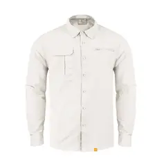 ABSOLUTE ZERO - Camisa Outdoor Lightwind Ripstop Blanco Invierno UV - Blanco