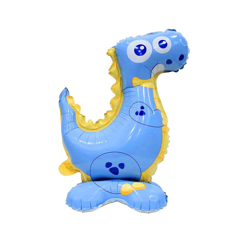 GENERICO - GLOBO METALICO 45X34 MINI DINO X1 UNI