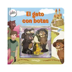 CATAPULTA - Libro Cuentos magnéticos: Gato con botas