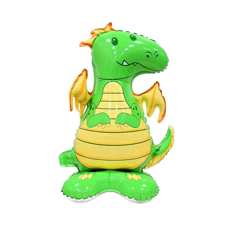 GENERICO - GLOBO METALICO 47X30 MINI DRAGON X1 UNI