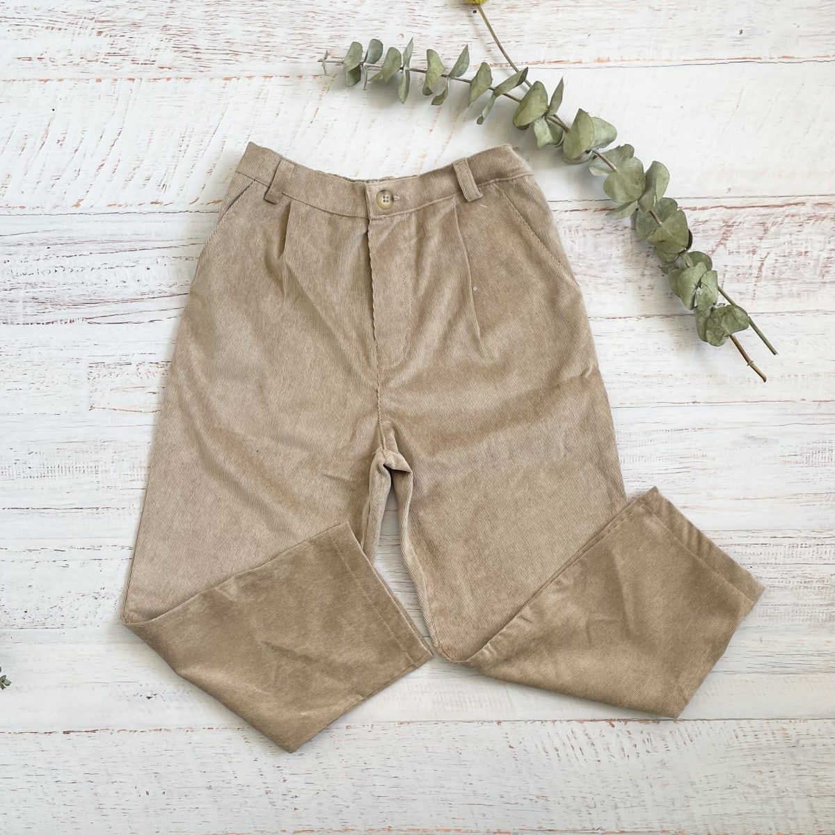 WAWABABY - Pantalón Wawa de niños Matias Beige Cotele