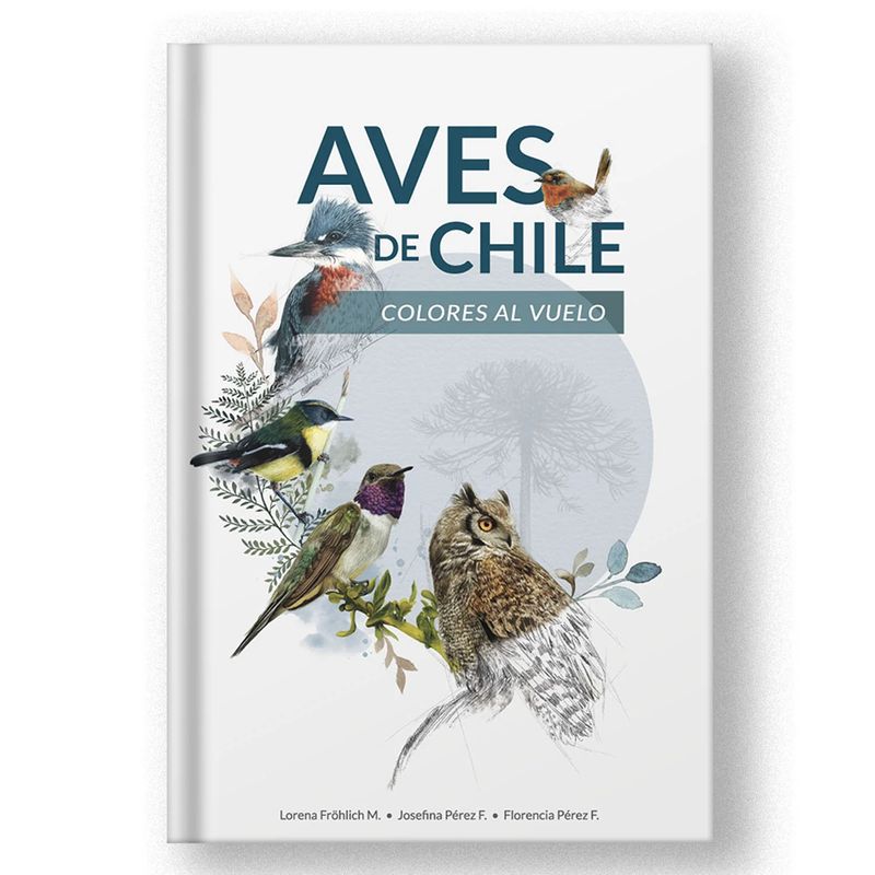 GENERICO - Libro Aves de Chile - Colores Al Vuelo - Tapa Dura