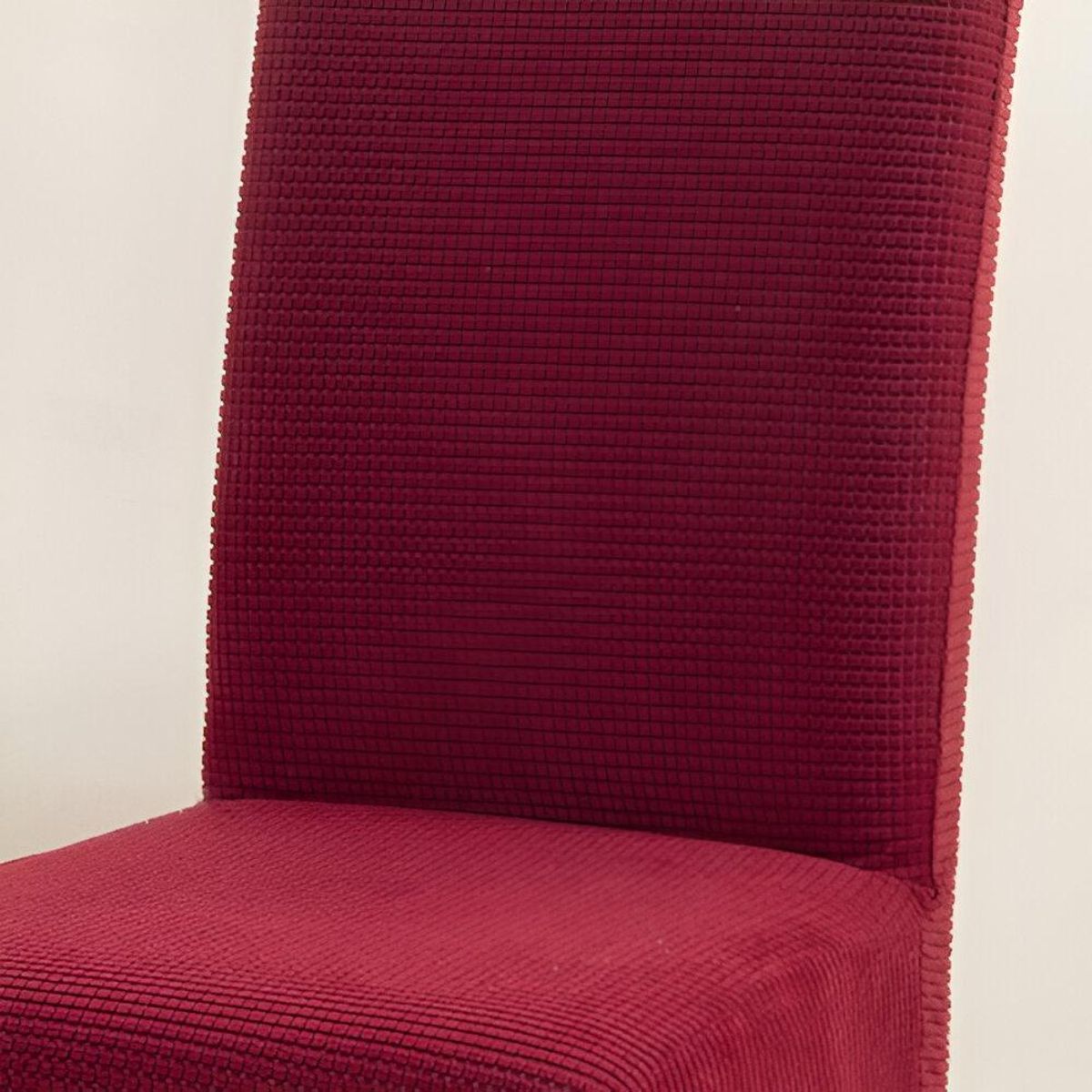 GENERICO - PACK DE 6 FUNDAS CUBRE SILLAS DE COMEDOR CUADRILLE BURDEO