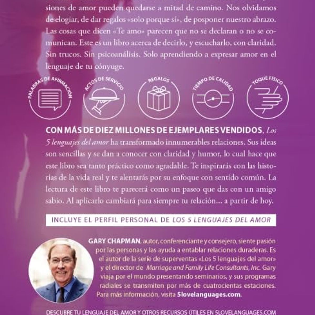 UNILIT - Libro 5 Lenguajes del Amor - Gary Champan