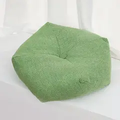 ANGELES DEL HOGAR - Cojín Sofa Diseño Redondo 50cm Verde