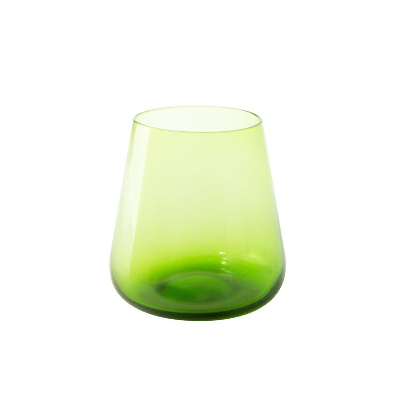 DECO EXPRESS - Set 6 Vasos Valeria verde