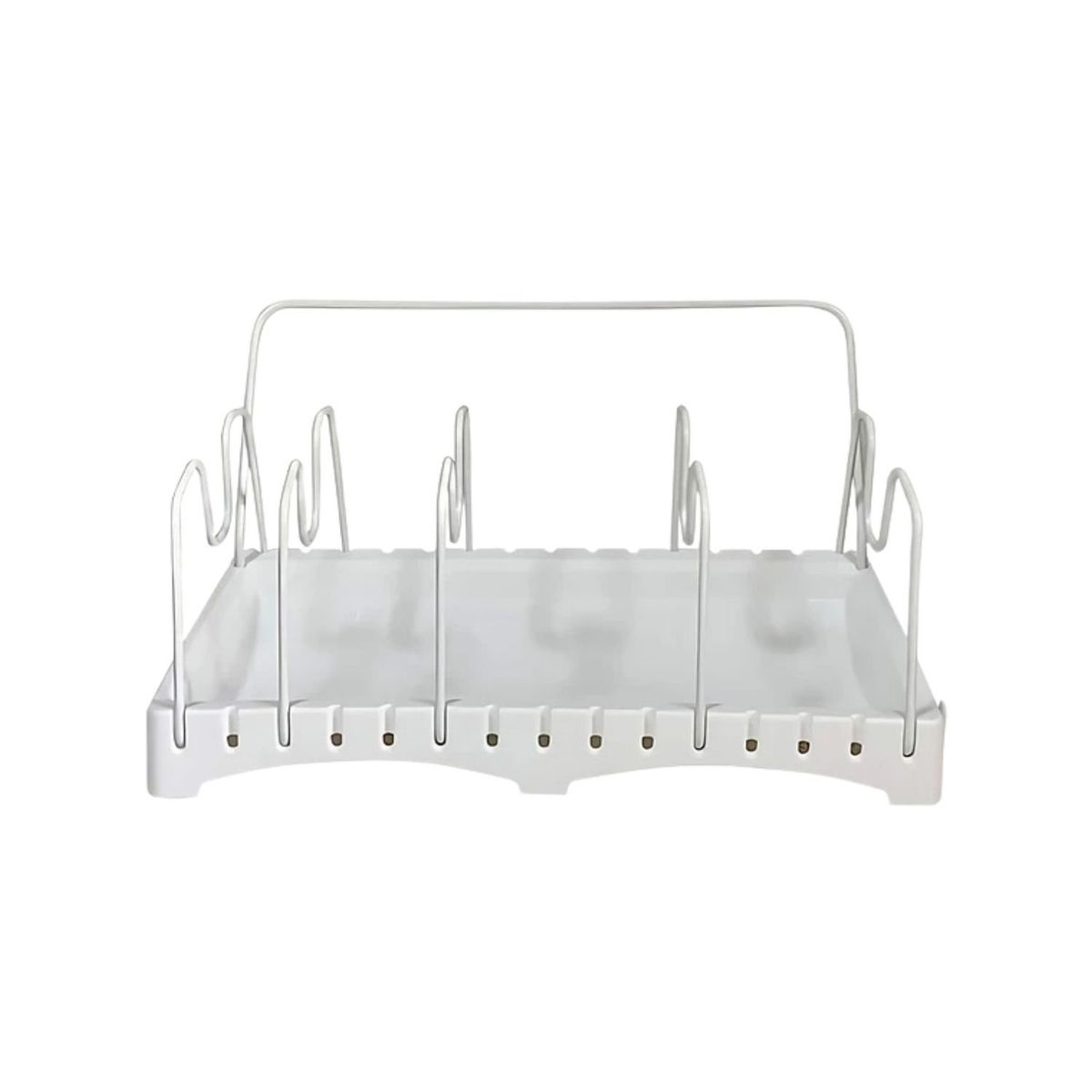 GENERICO - Organizador De Ollas Tapas Platero Secador Cocina Multiuso