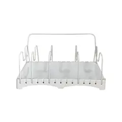 GENERICO - Organizador De Ollas Tapas Platero Secador Cocina Multiuso