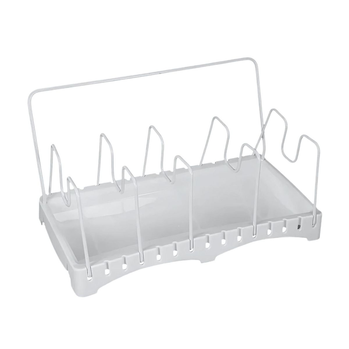 GENERICO - Organizador De Ollas Tapas Platero Secador Cocina Multiuso