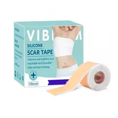 GENERICO - Parche de Silicona para Cicatrices y Queloides Rollo 4cm * 1,5 metros