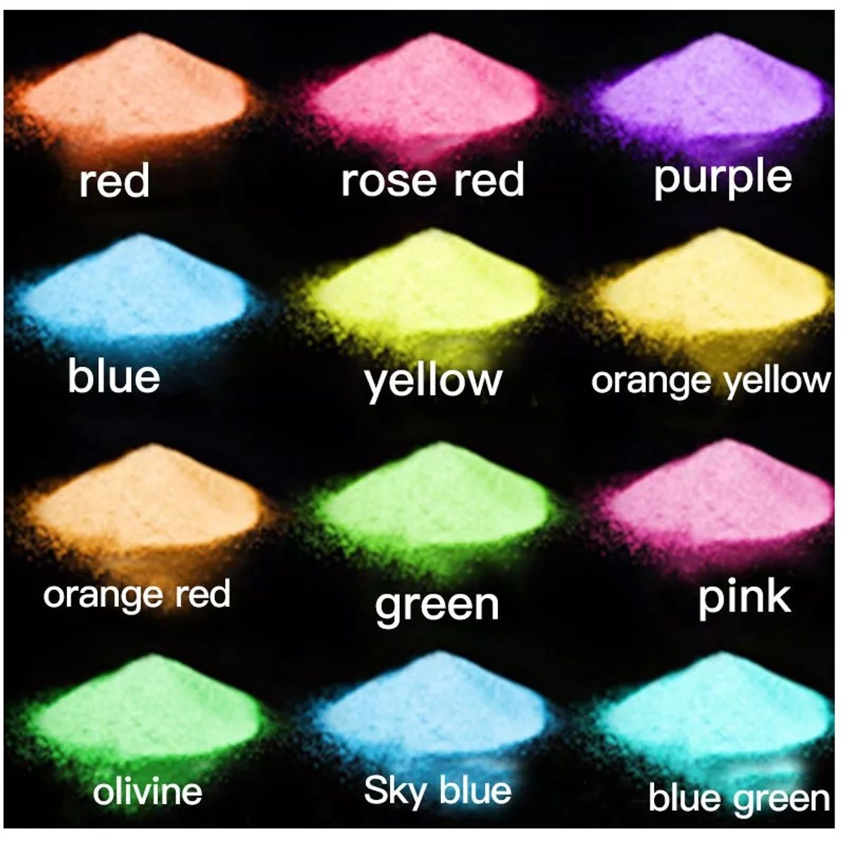 GENERICO - Colorante Para Vela Y Jabón Pigmento 12 Colores Fluorescente
