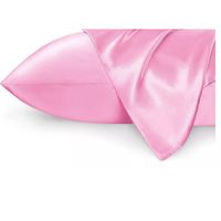 Set 2 Funda Almohada Satín Saten Tipo Seda 51x76cm