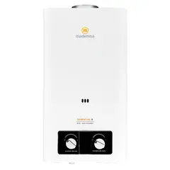 MADEMSA - Calefont Gas Licuado 8 Litros Tiro Natural Essential 8 Eco