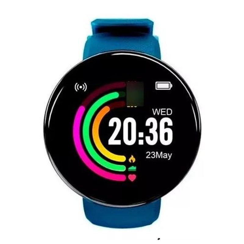 GENERICO - Reloj D18 Inteligente azul marino