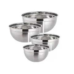 GENERICO - Pack 4 Bowls Repostería Cocina Ensaladas 20-24-28-32 Cm