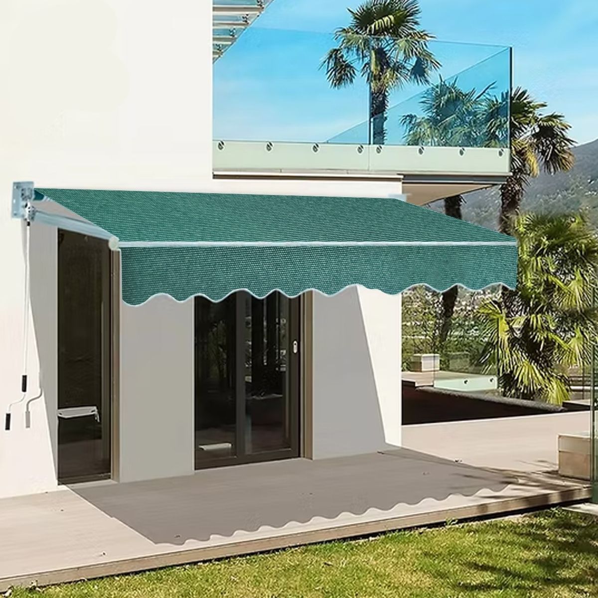 Toldo Retractil 300x250 VERDE, marca GENERICO - Foto Principal