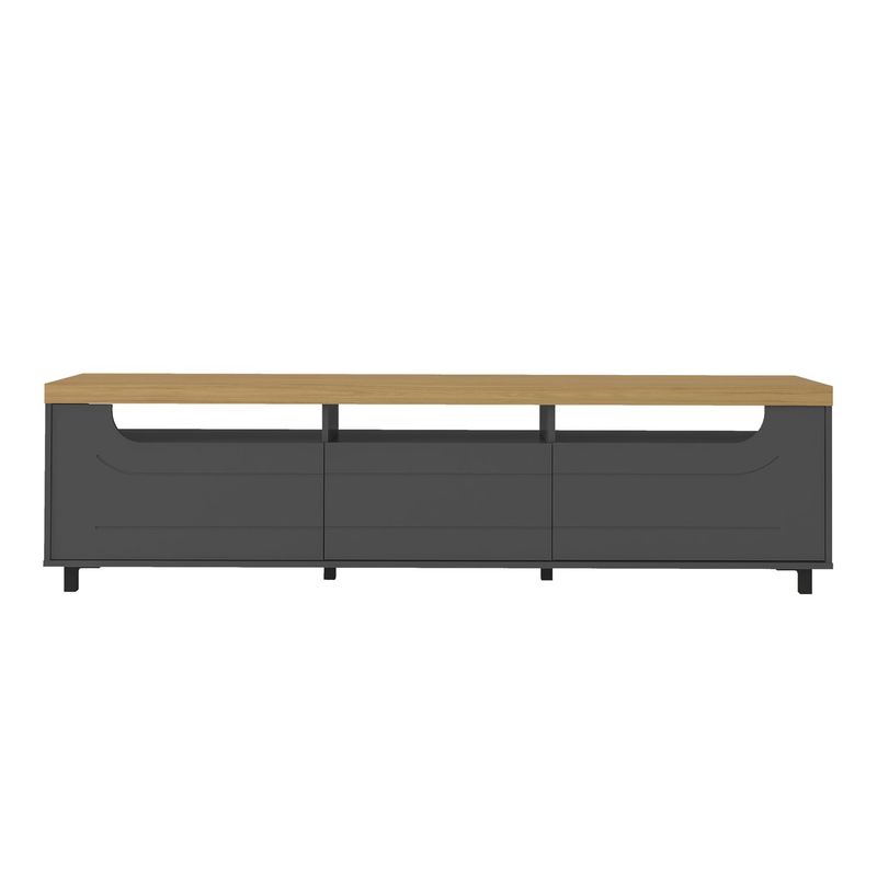 RODLER - Rack TV 75 Mercury Grafito - Negro Grafito