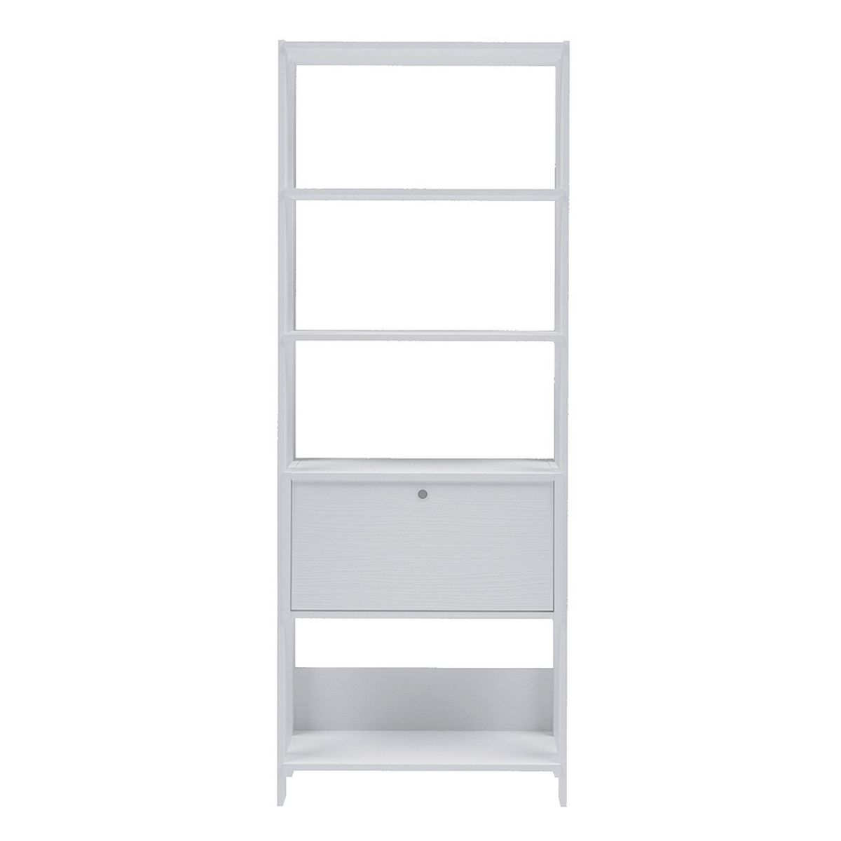 RODLER - Estante Librero Madera Alfa Blanco