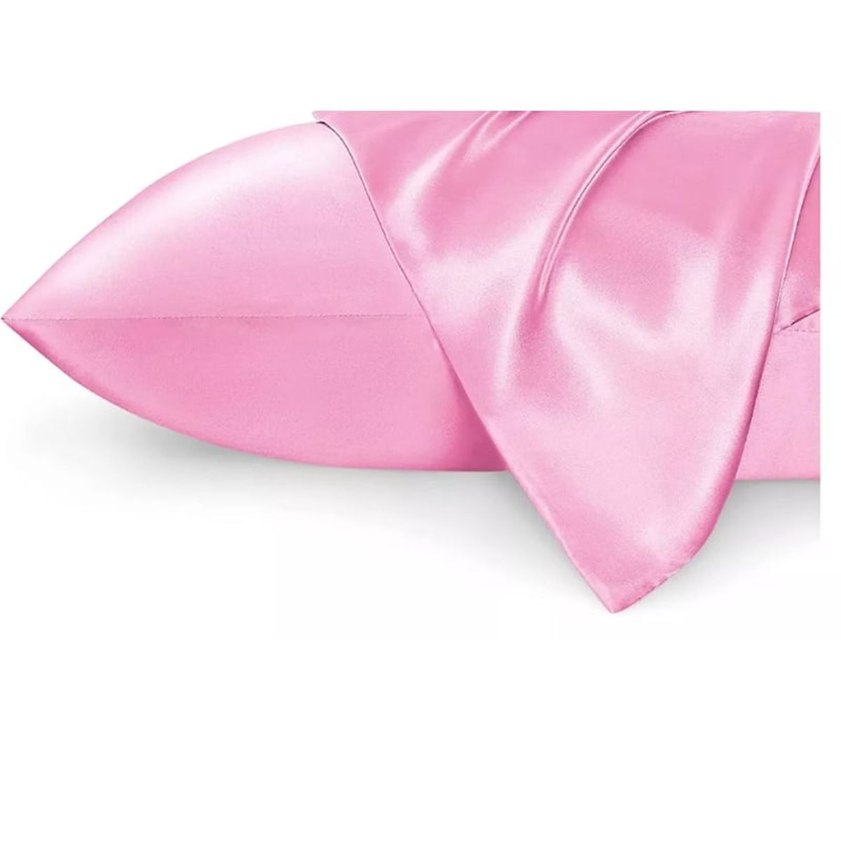 GENERICO - Set 2 Funda Almohada Satín Saten Tipo Seda 51x76cm