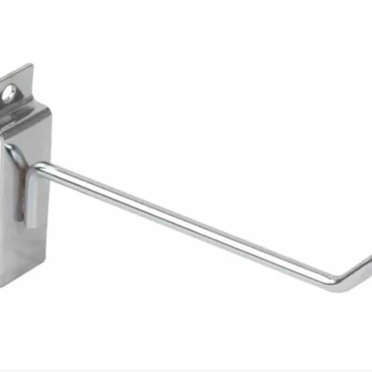 GENERICO - Pack 50 Ganchos Gancheras Panel Ranurado De 15 Cm 6mm